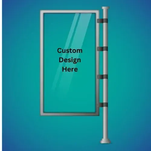 Custom illuminated sign board advertising format